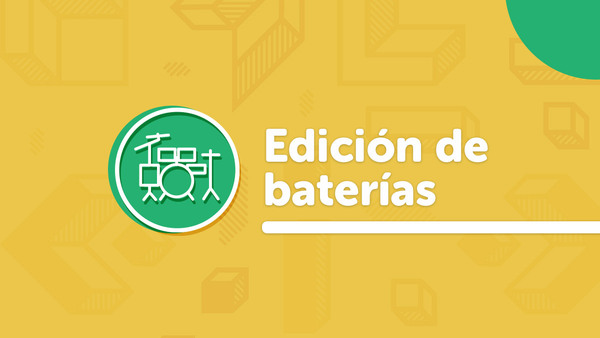Portada del curso 'Edición de Baterías'