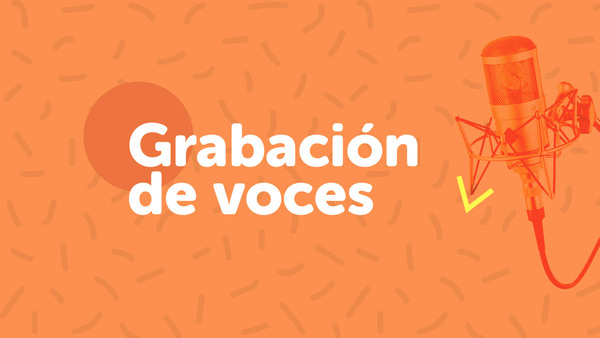 Portada del curso 'Grabación de Voces'